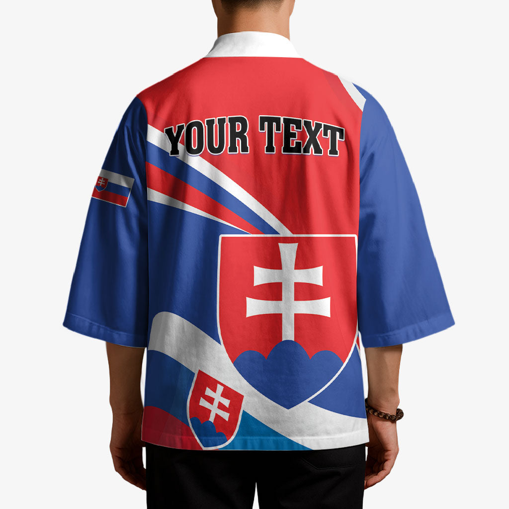 Personalized Slovakia Kimono Slovak Republic Flag Style