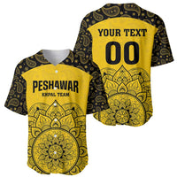 Custom Peshawar Cricket Baseball Jersey Hum Zalmi Hum Peshawar - Wonder Print Shop
