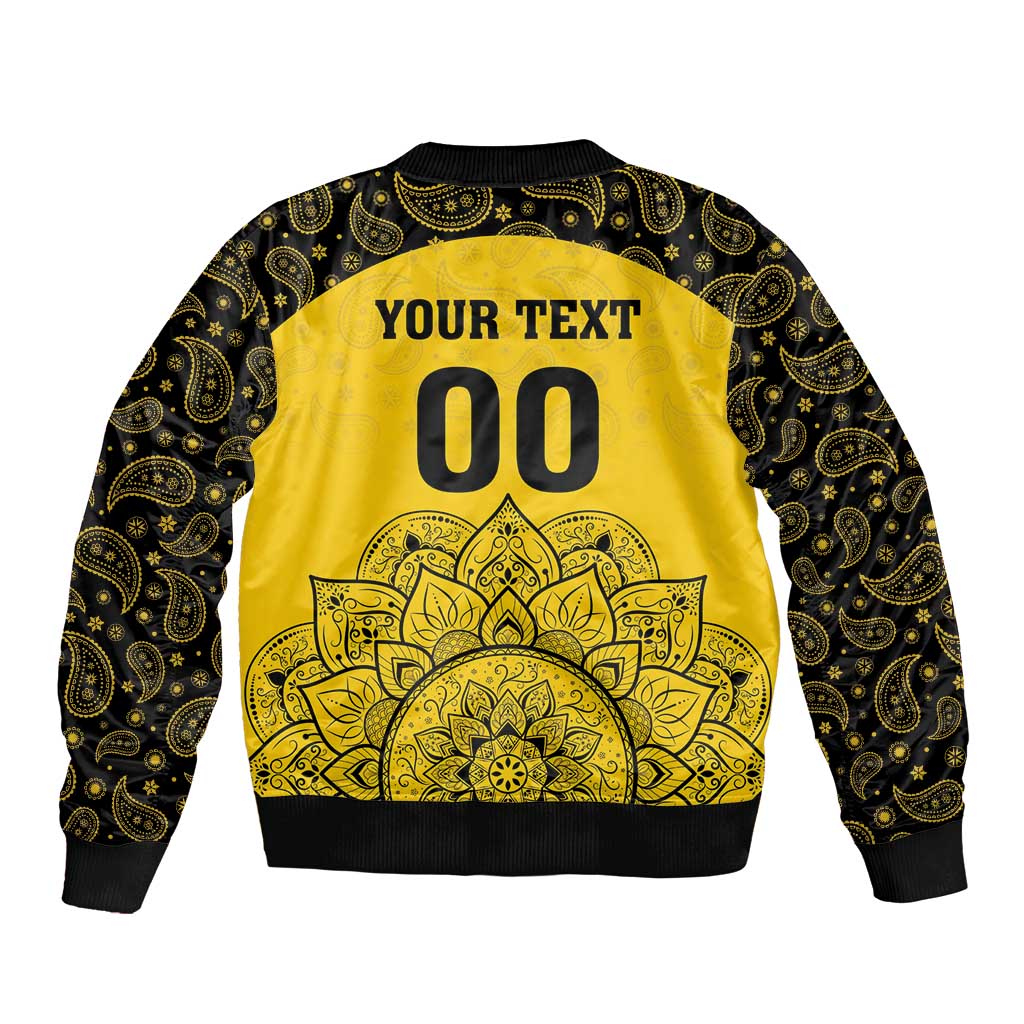 Custom Peshawar Cricket Bomber Jacket Hum Zalmi Hum Peshawar - Wonder Print Shop
