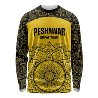 Custom Peshawar Cricket Long Sleeve Shirt Hum Zalmi Hum Peshawar - Wonder Print Shop