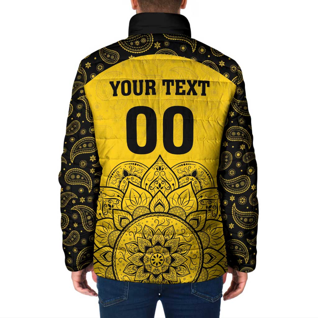 Custom Peshawar Cricket Padded Jacket Hum Zalmi Hum Peshawar - Wonder Print Shop