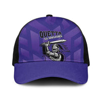 Quetta Cricket Gladiators Baseball Net Cap One Force Purple Force - Wonder Print Shop