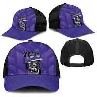 Quetta Cricket Gladiators Baseball Net Cap One Force Purple Force - Wonder Print Shop