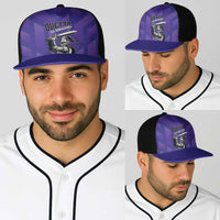 Quetta Cricket Gladiators Baseball Net Cap One Force Purple Force - Wonder Print Shop