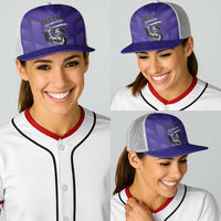 Quetta Cricket Gladiators Baseball Net Cap One Force Purple Force - Wonder Print Shop
