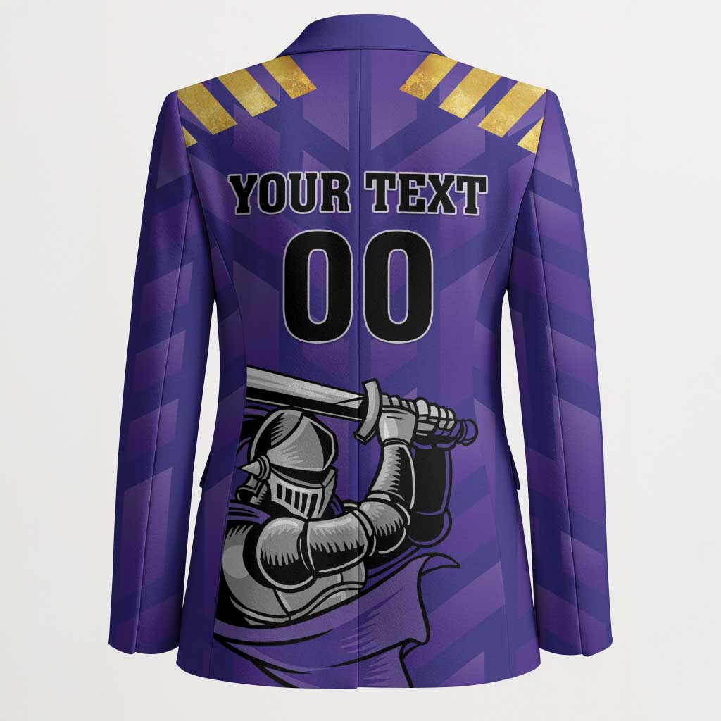 Custom Quetta Cricket Gladiators Blazer One Force Purple Force - Wonder Print Shop