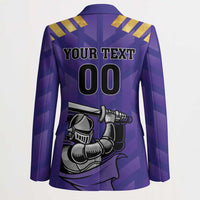 Custom Quetta Cricket Gladiators Blazer One Force Purple Force - Wonder Print Shop
