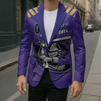 Custom Quetta Cricket Gladiators Blazer One Force Purple Force - Wonder Print Shop