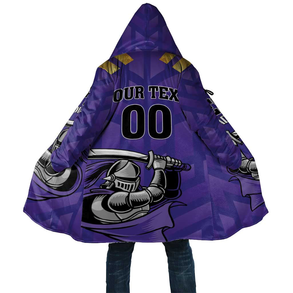 Custom Quetta Cricket Gladiators Cloak One Force Purple Force - Wonder Print Shop