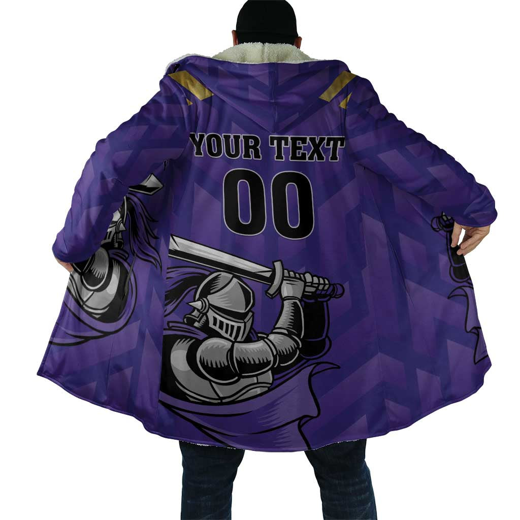 Custom Quetta Cricket Gladiators Cloak One Force Purple Force - Wonder Print Shop