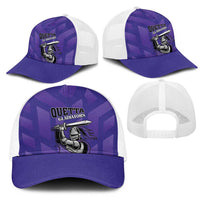 Quetta Cricket Gladiators Mesh Trucker Cap One Force Purple Force - Wonder Print Shop