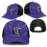 Quetta Cricket Gladiators Mesh Trucker Cap One Force Purple Force - Wonder Print Shop