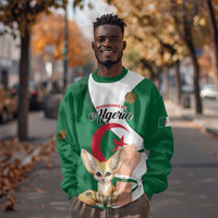 Personalized Algeria Fennec Fox Sweatshirt Happy Independence Day