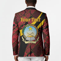 Personalized Angola Samakaka Pattern Blazer Happy Independence Day