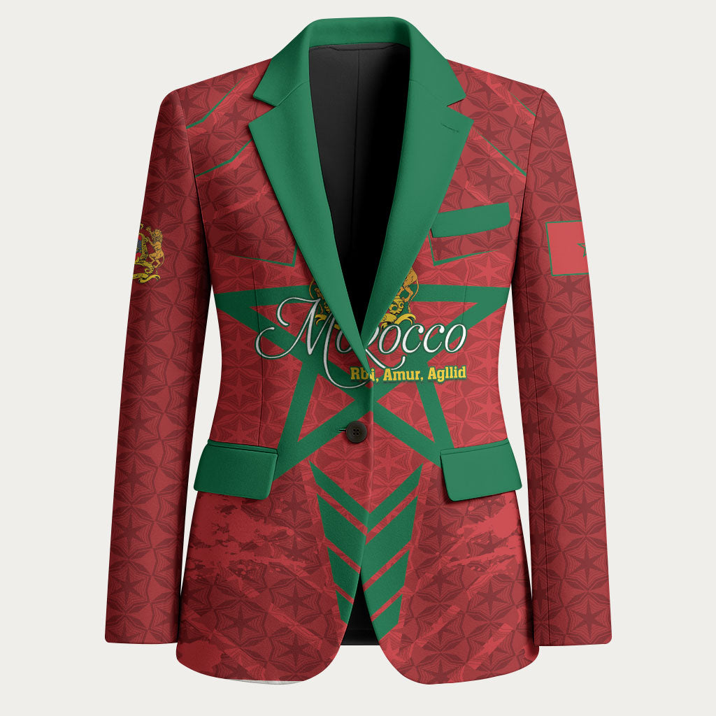Personalized Morocco 1956 Blazer Happy Independence Day