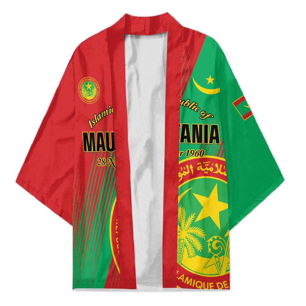 Personalized Islamic Republic of Mauritania Kimono Happy Independence Day
