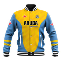 Custom Football Aruba 2026 Baseball Jacket Arubaans Come On