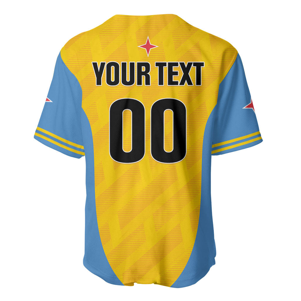 Custom Football Aruba 2026 Baseball Jersey Arubaans Come On