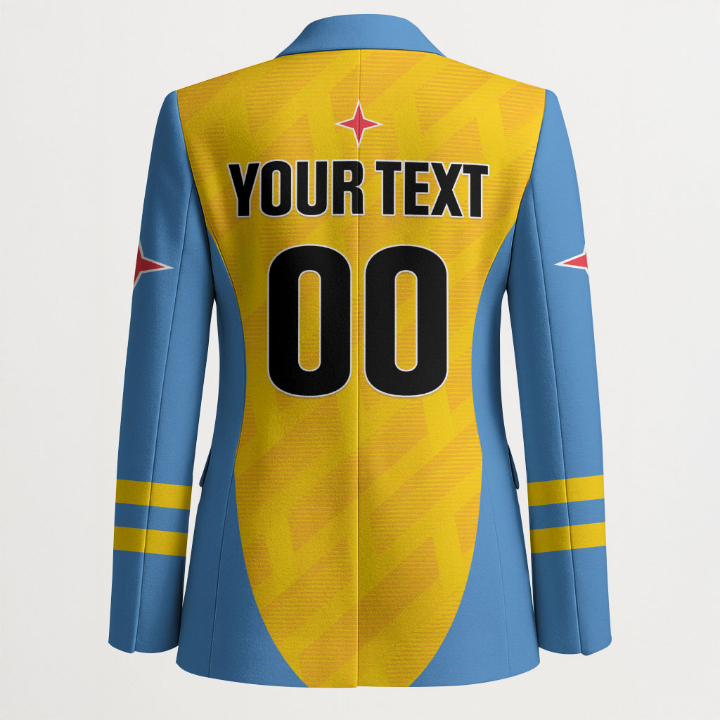 Custom Football Aruba 2026 Blazer Arubaans Come On