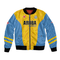 Custom Football Aruba 2026 Bomber Jacket Arubaans Come On
