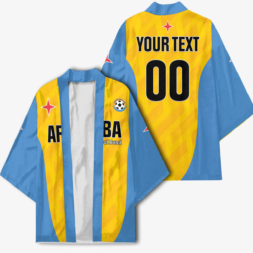 Custom Football Aruba 2026 Kimono Arubaans Come On