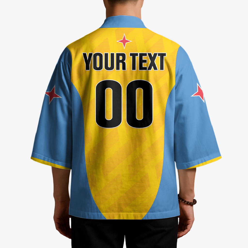 Custom Football Aruba 2026 Kimono Arubaans Come On