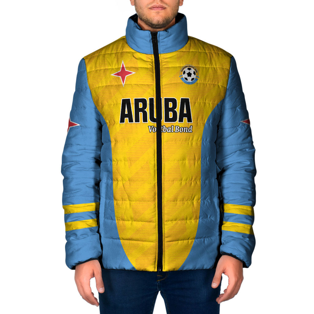 Custom Football Aruba 2026 Padded Jacket Arubaans Come On