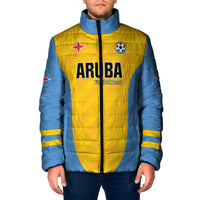 Custom Football Aruba 2026 Padded Jacket Arubaans Come On