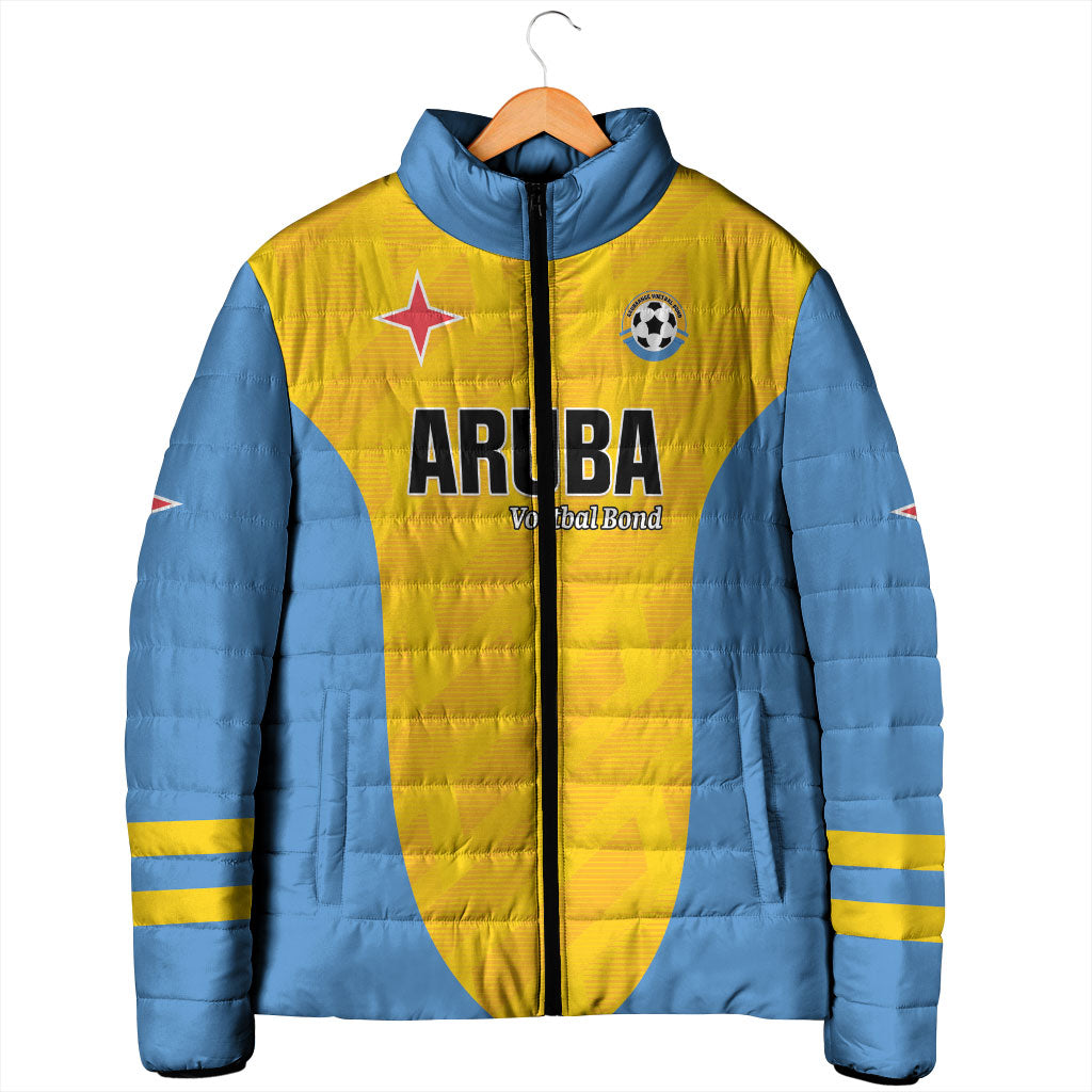 Custom Football Aruba 2026 Padded Jacket Arubaans Come On