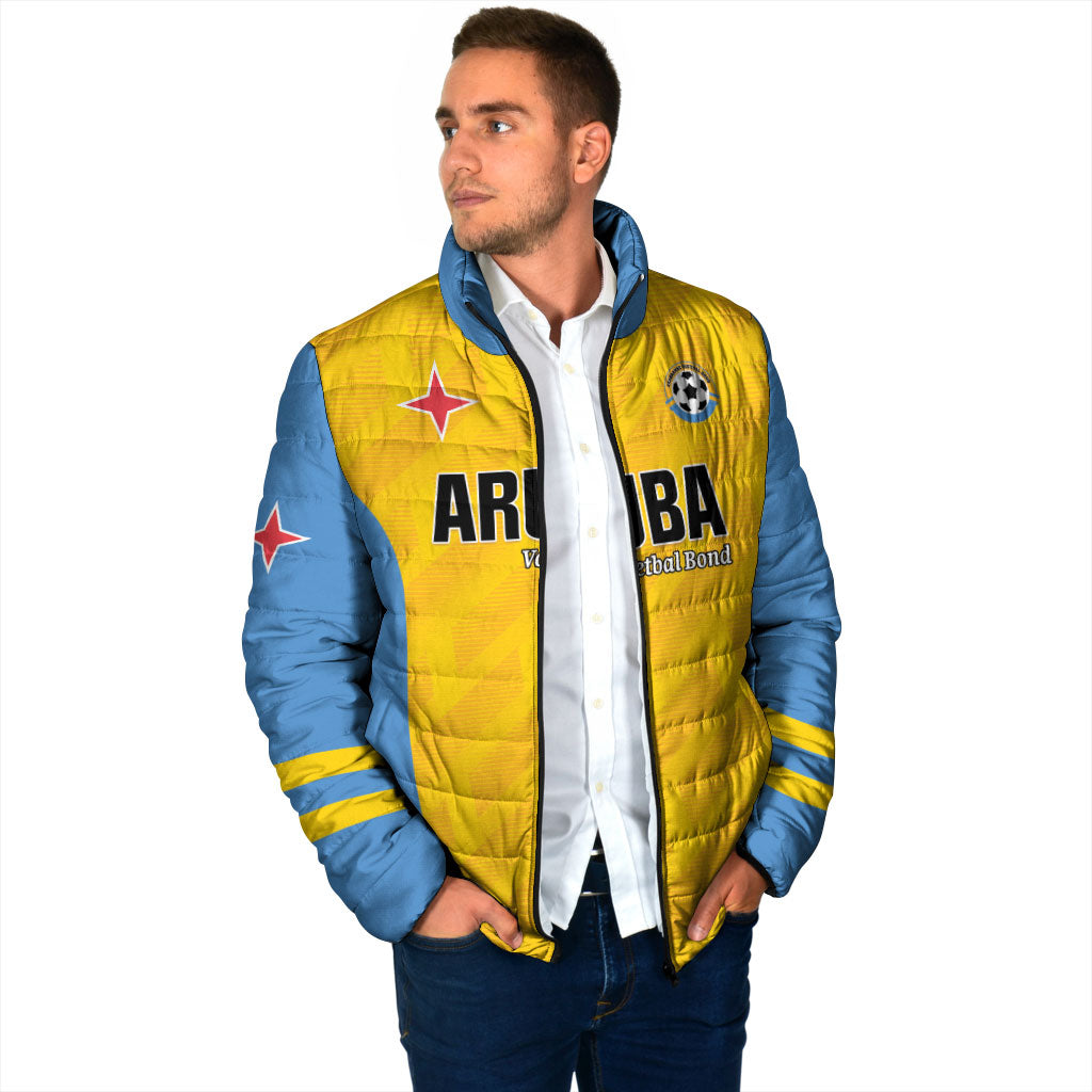 Custom Football Aruba 2026 Padded Jacket Arubaans Come On