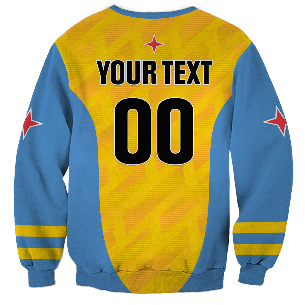 Custom Football Aruba 2026 Sweatshirt Arubaans Come On
