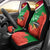 Suriname Independence Day Car Seat Cover Lesser Kiskadee With Scarlet Jungle Flame Flower - Wonder Print Shop