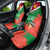 Suriname Independence Day Car Seat Cover Lesser Kiskadee With Scarlet Jungle Flame Flower - Wonder Print Shop