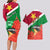 Personalised Suriname Independence Day Couples Matching Long Sleeve Bodycon Dress and Hawaiian Shirt Lesser Kiskadee With Scarlet Jungle Flame Flower - Wonder Print Shop