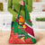 Personalised Suriname Independence Day Grocery Bag Lesser Kiskadee With Scarlet Jungle Flame Flower