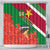 personalised-suriname-independence-day-shower-curtain-lesser-kiskadee-with-scarlet-jungle-flame-flower