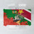 Suriname Independence Day Tablecloth Lesser Kiskadee With Scarlet Jungle Flame Flower - Wonder Print Shop