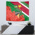 personalised-suriname-independence-day-tapestry-lesser-kiskadee-with-scarlet-jungle-flame-flower