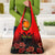 Personalised Albania Independence Day Grocery Bag Albanian Coat Of Arms With Red Poppy Flower