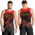 Personalised Albania Independence Day Men Tank Top Albanian Coat Of Arms With Red Poppy Flower - Wonder Print Shop