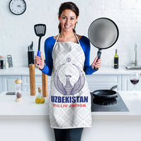 Football Uzbekistan Apron Milliy Jamoa White Version - Wonder Print Shop