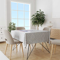 Football Uzbekistan Tablecloth Milliy Jamoa White Version - Wonder Print Shop