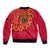 Angola Football Bomber Jacket Go Palancas Negras Red Version - Wonder Print Shop