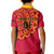 Angola Football Kid Polo Shirt Go Palancas Negras Red Version - Wonder Print Shop