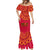 Angola Football Mermaid Dress Go Palancas Negras Red Version - Wonder Print Shop