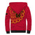 Angola Football Sherpa Hoodie Go Palancas Negras Red Version - Wonder Print Shop