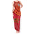 Angola Football Tank Maxi Dress Go Palancas Negras Red Version - Wonder Print Shop