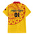 Angola Football Family Matching Mermaid Dress and Hawaiian Shirt Go Palancas Negras Yellow Version - Wonder Print Shop