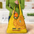 Angola Football Grocery Bag Go Palancas Negras Yellow Version