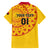 Angola Football Hawaiian Shirt Go Palancas Negras Yellow Version - Wonder Print Shop